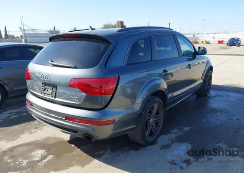 2014 Audi Q7 3.0T S Line Prestige from USA, damaged, VIN WA1DGAFE3ED019044